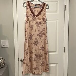 Old Navy Burgundy Midi Dress